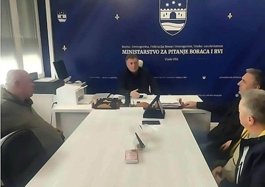 Ministarstvo za pitanja boraca USK i RVI Cazin o jačanju saradnje i sportskim aktivnostima veterana