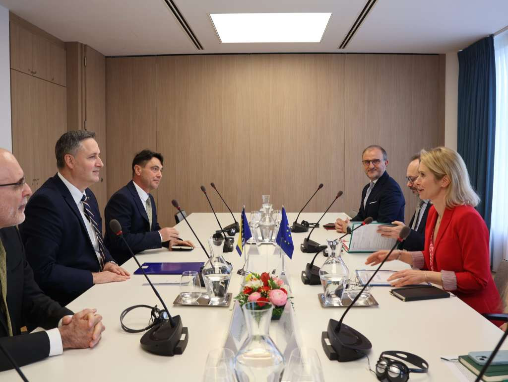 Kallas i Bećirović: Snažna podrška EU nezavisnosti, suverenitetu i teritorijalnom integritetu BiH