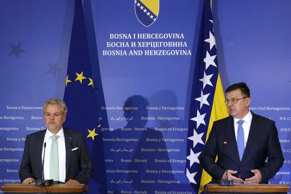 Sattler: Preporuka za kandidaturu data zbog ostvarenog napretka i potrebnog jedinstva u Evropi