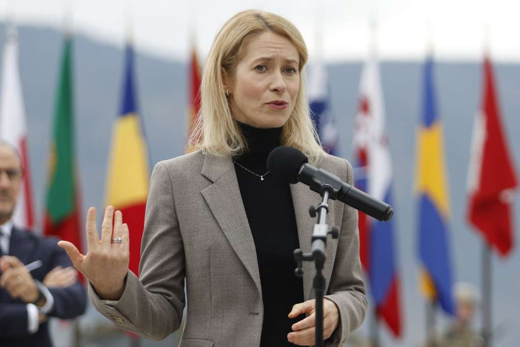 Visoka predstavnica EU Kaja Kallas 1. i 2. jula u posjeti Bosni i Hercegovini