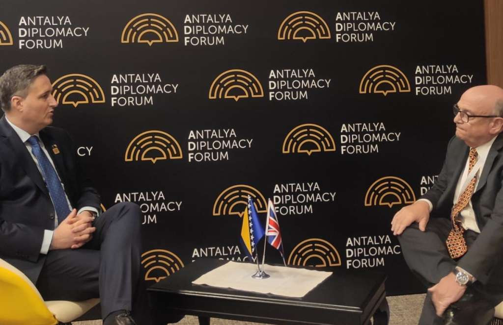 Bećirović-Peach: Ubrzati ekonomske i euroatlantske integracije BiH