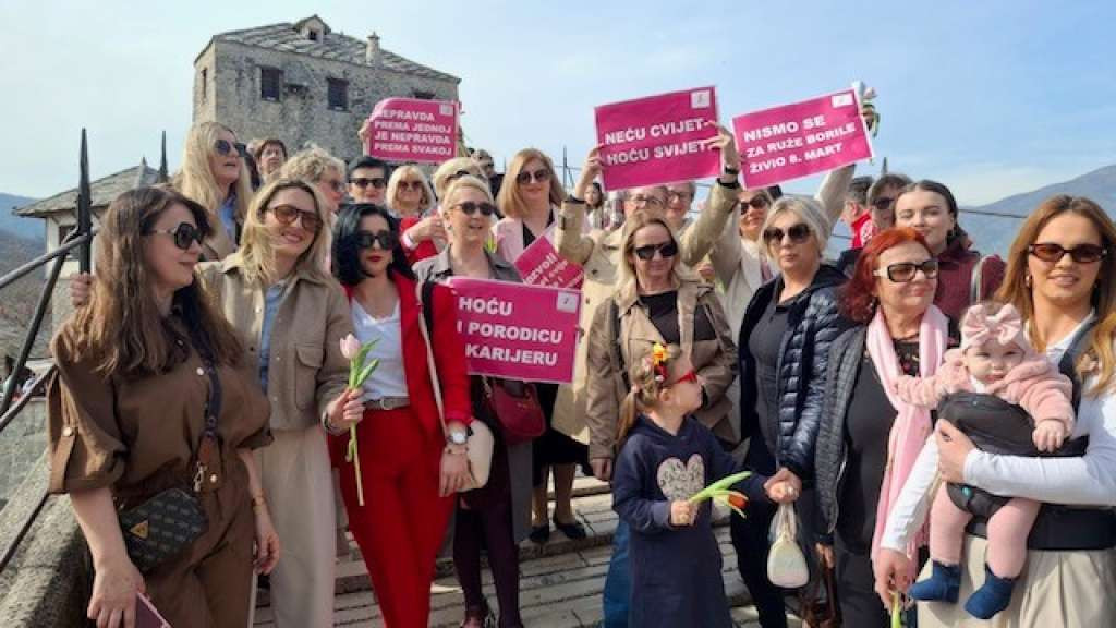 Međunarodni dan žena u Mostaru: Prosvjedna šetnja pod sloganom 'Kad su Mostarske šutjele?'