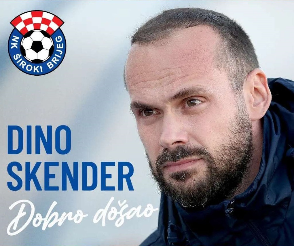 Dino Skender novi trener NK Široki Brijeg