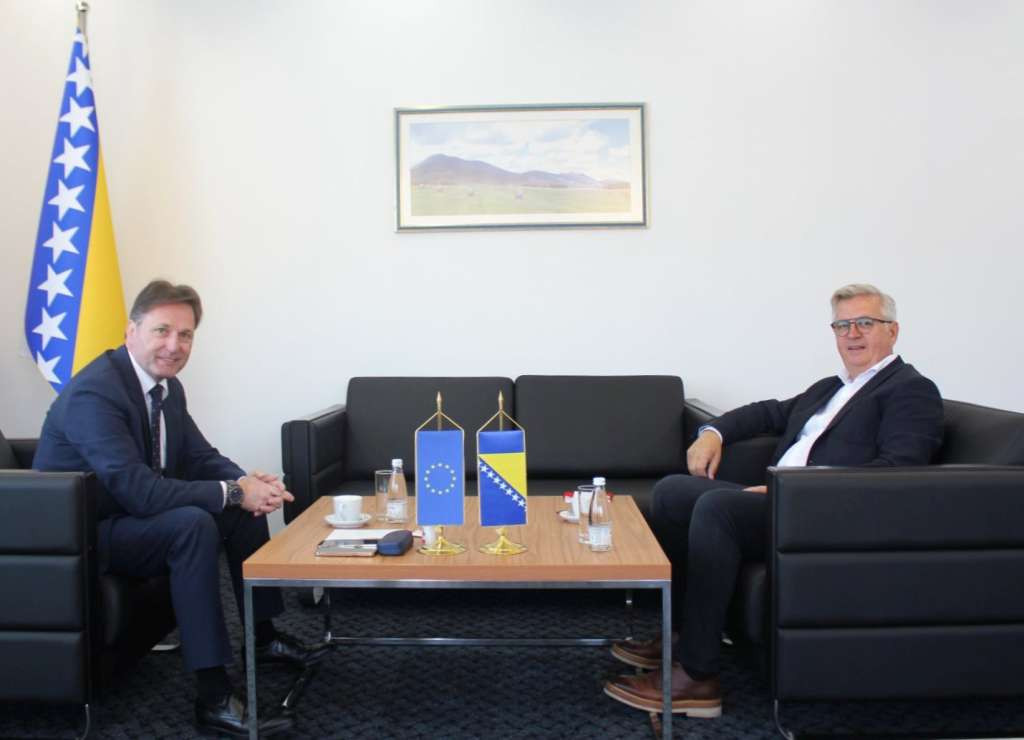 Hrnjić sa predsjednikom Udruženja poslodavaca: Podrška usvajanju novog zakona o šumama u FBiH