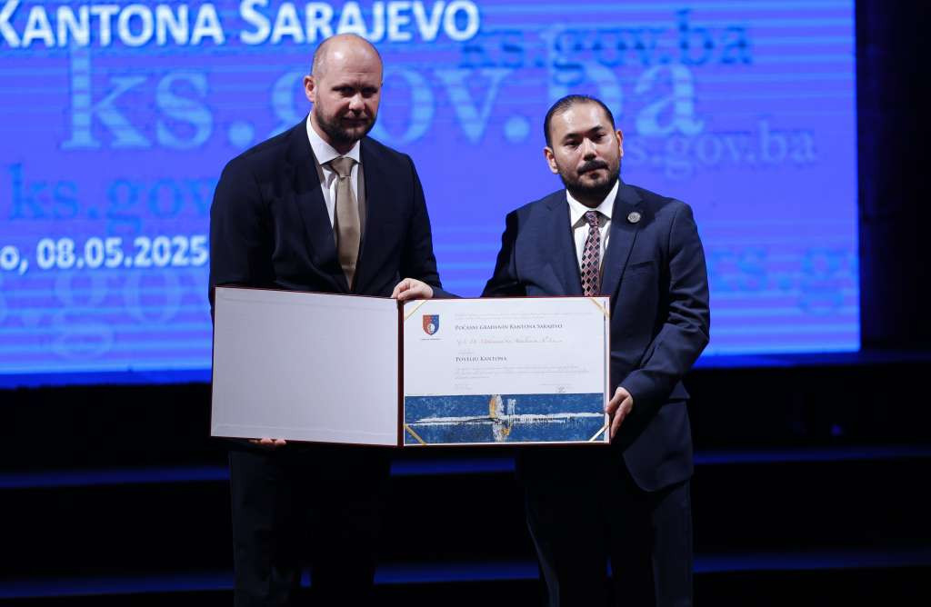 Za Dane Kantona Sarajevo svečana sjednica Skupštine KS-a i priznanja zaslužnima