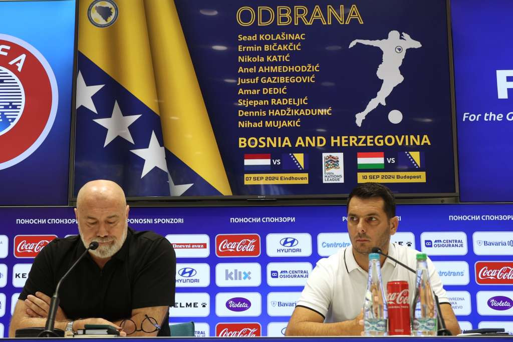 Barbarez objavio spisak igrača za septembarske utakmice Lige nacija