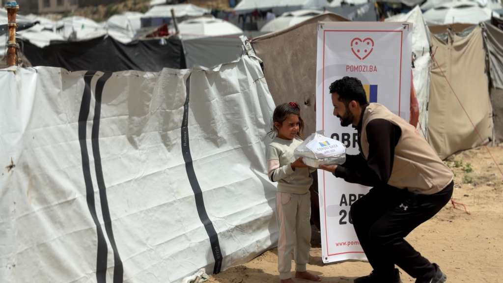 Udruženje Pomozi.ba: 600 obroka dnevno za porodice u Gazi