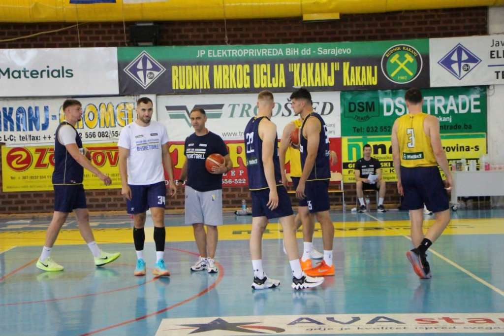 Košarkaši BiH treniraju u Kaknju pred gostovanje Srbiji