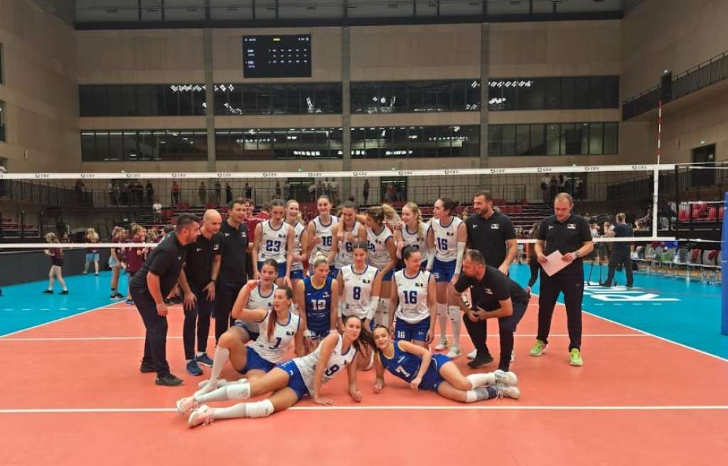 Pobjeda odbojkašica BiH u Latviji