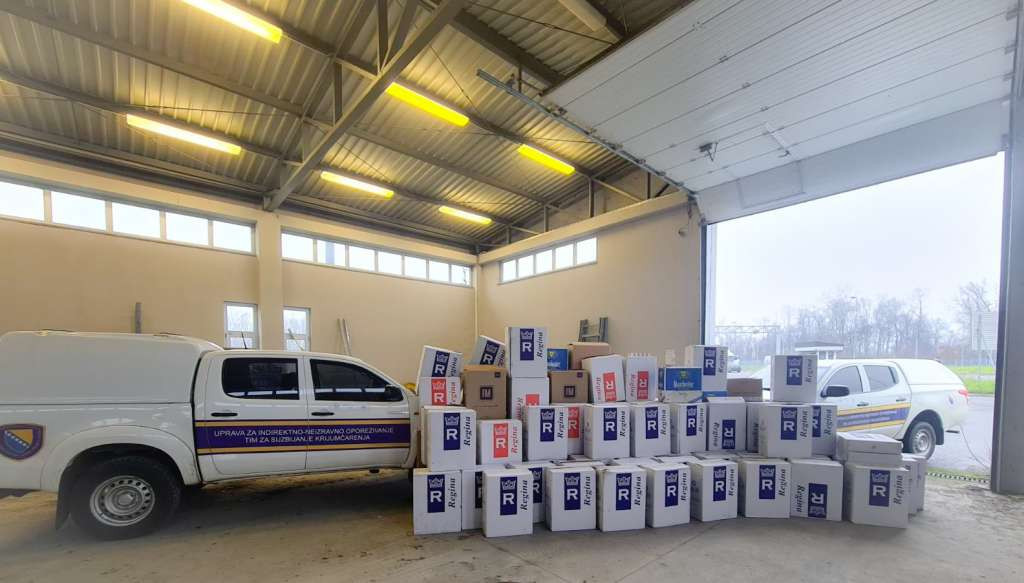 Najveća zapljena cigareta u 2022. godini