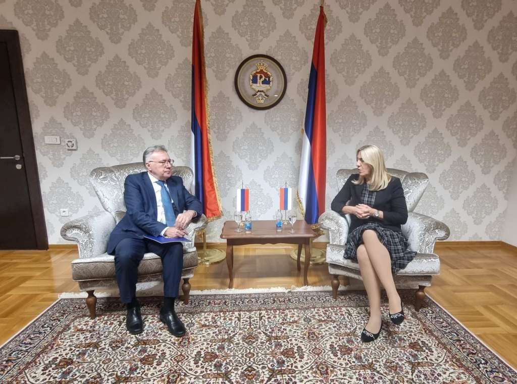 Cvijanović i ambasador Kalabuhov razgovarali o trenutnoj političkoj i ekonomskoj situaciji u BiH