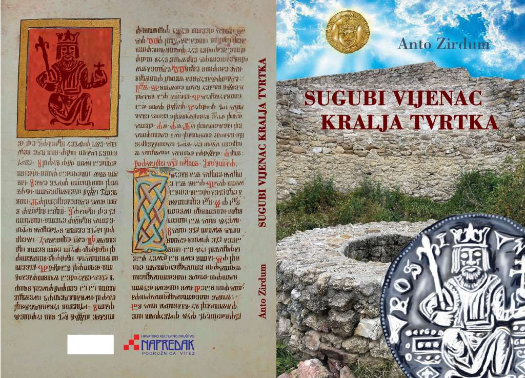 Anto Zirdum objavio roman: 'Sugubi vijenac kralja Tvrtka'
