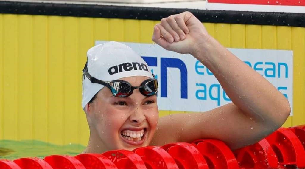 Lana Pudar juniorska prvakinja Evrope u disciplini 100 metara delfin