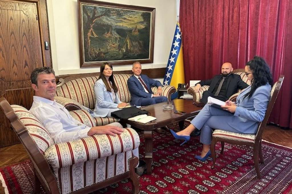 Isak s novoimenovanim predstavnikom UNICEF-a u BiH razgovarao o realizaciji zajedničkih projekata