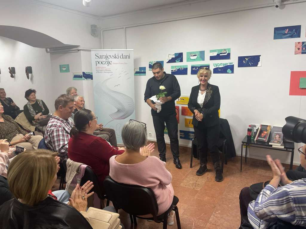 Nastup Stefana Simića u okviru Sarajevskih dana poezije: Recite na vrijeme onima koje volite