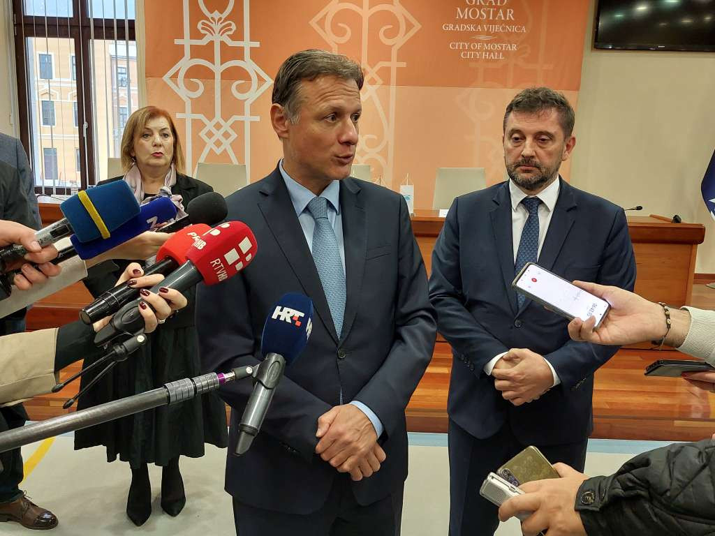 Jandroković u Mostaru: Europski put ojačat će koncept konstitutivnosti