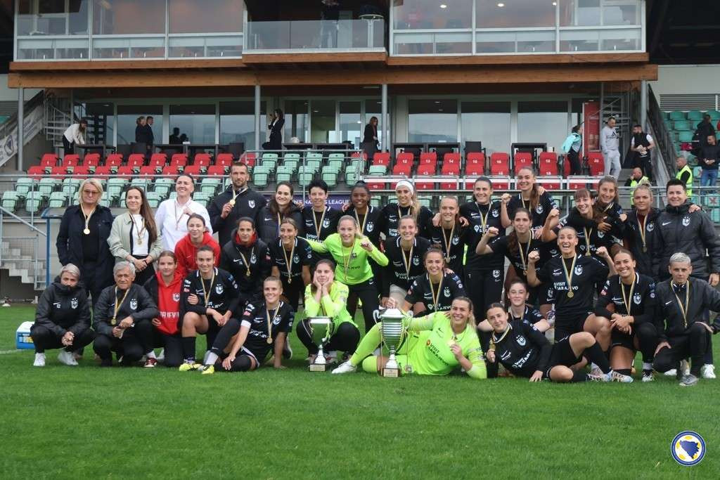 Nogometašice SFK 2000 Sarajevo savladale u finalu Kupa BiH mostarsku Eminu s 1:0