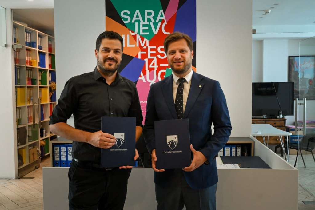 Potpisan ugovor o dosad najvećoj podršci Općine Stari Grad Sarajevo Film Festivalu