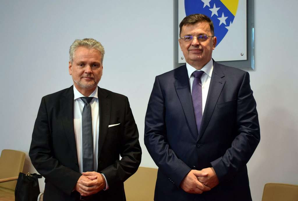 Tegeltija i Sattler o aktuelnim političkim temama u BiH i regionu