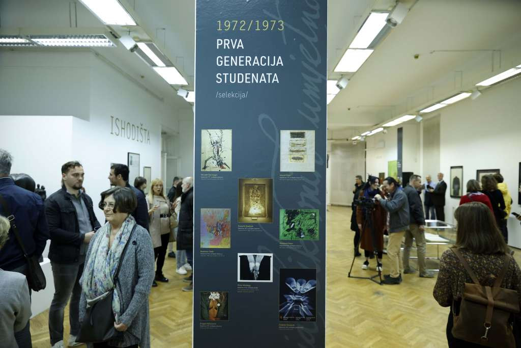 Otvorena izložba 'Ishodišta', radovi prve četiri generacije profesora i saradnika ALU Sarajevo