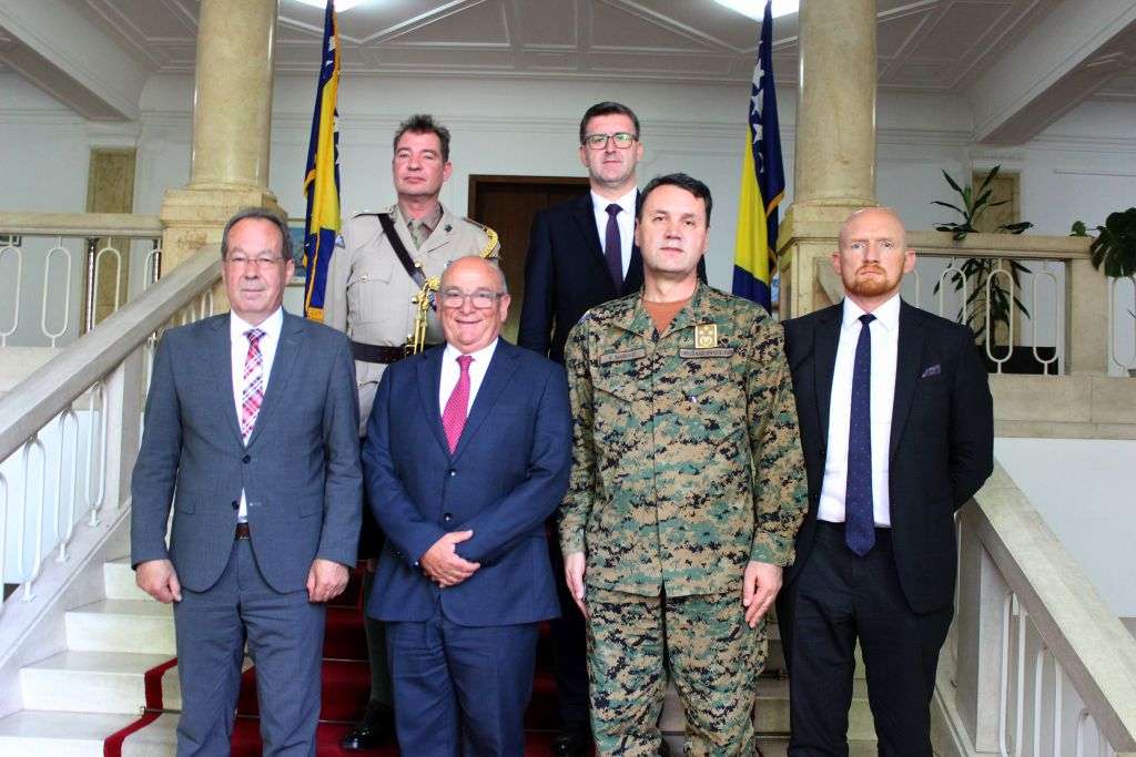 Podžić i Peach razgovarali o aktuelnim temama iz odbrambenog resora BiH