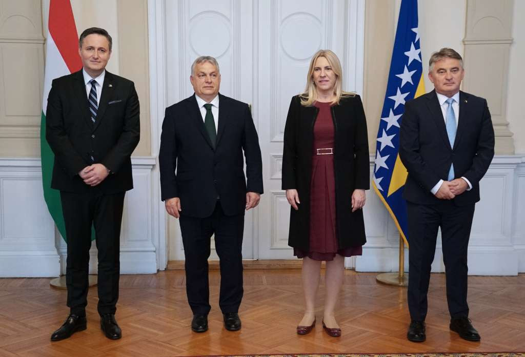 Članovi Predsjedništva BiH primili Orbana: Odnosi dvije zemlje prijateljski