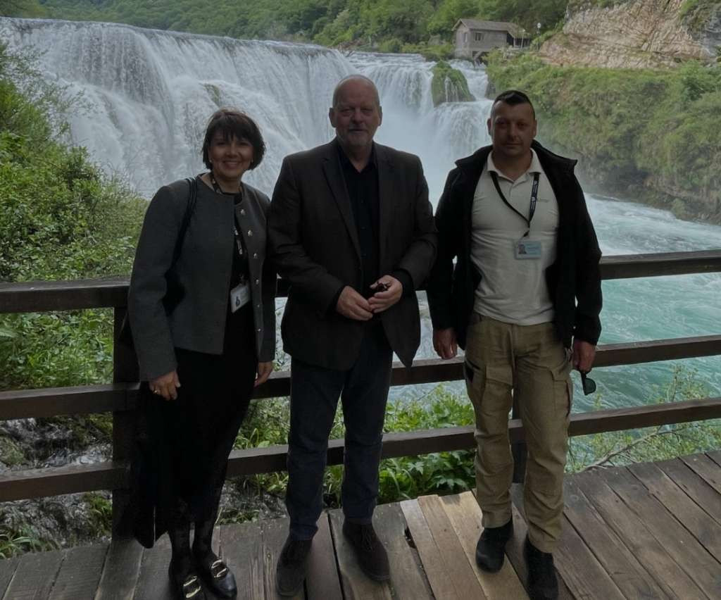 Ambasador Van den Dool posjetio Nacionalni park Una i Štrbački buk