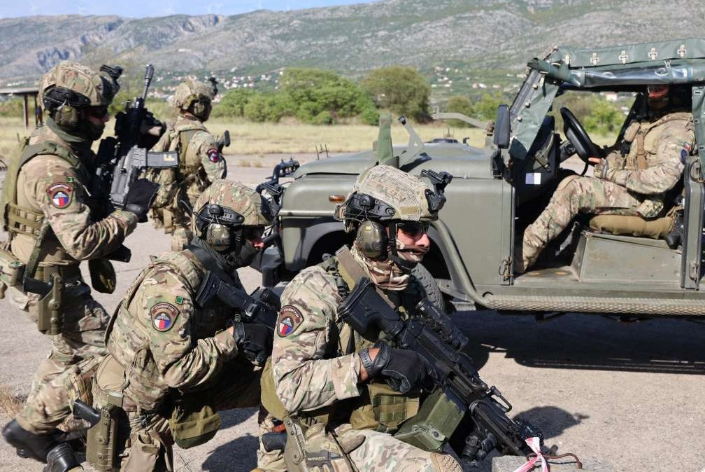 Pripadnici EUFOR-a i SIPA-e kod Mostara odradili pokaznu vježbu 'Brzi odgovor 25'