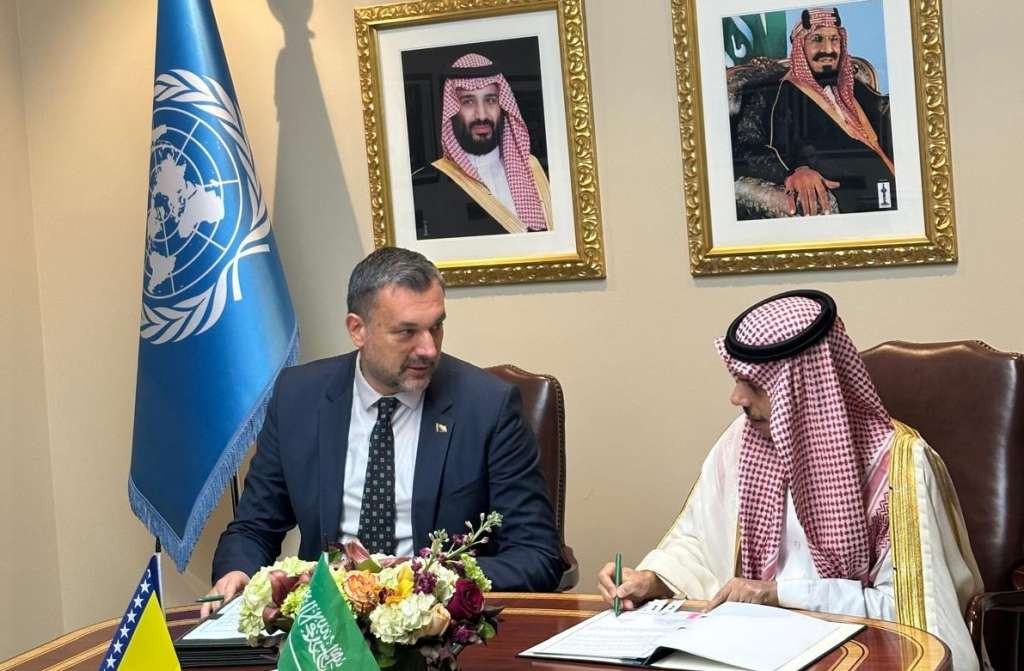 Konaković održao sastanak sa ministrom vanjskih poslova Kraljevine Saudijske Arabije
