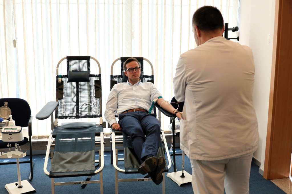 Uk darovao krv na poziv Delegacije Evropske unije u BiH