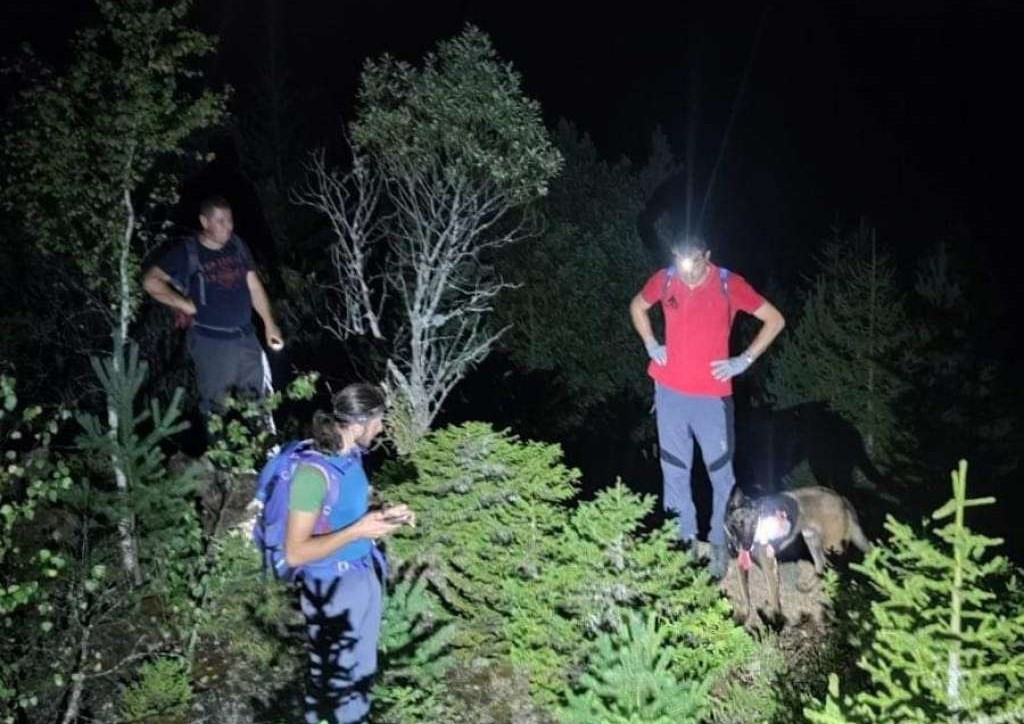 Pripadnici GSS-a iz Zavidovića i Zenice u selu Diknjići tragaju za nestalom staricom Bernardom Božić