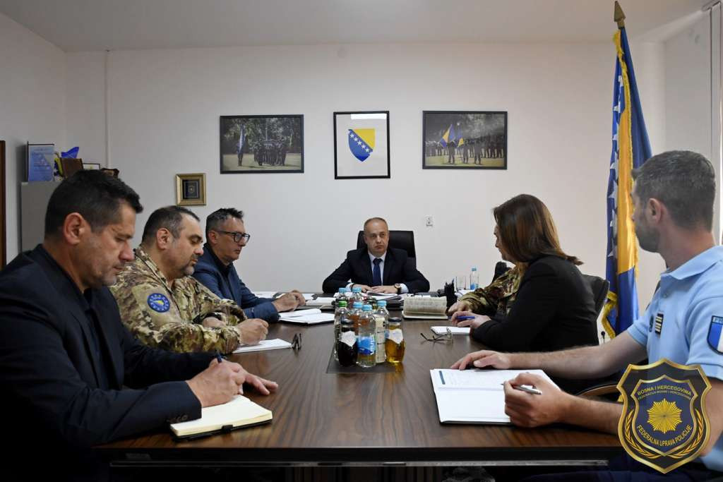 Organizirani kriminal i migracije u fokusu sastanka FUP-a i EUFOR-a