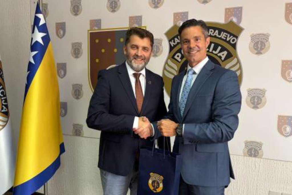 Katica atašeu za sigurnost Ambasade SAD-a u BiH predstavio najaktuelnije projekte MUP-a KS