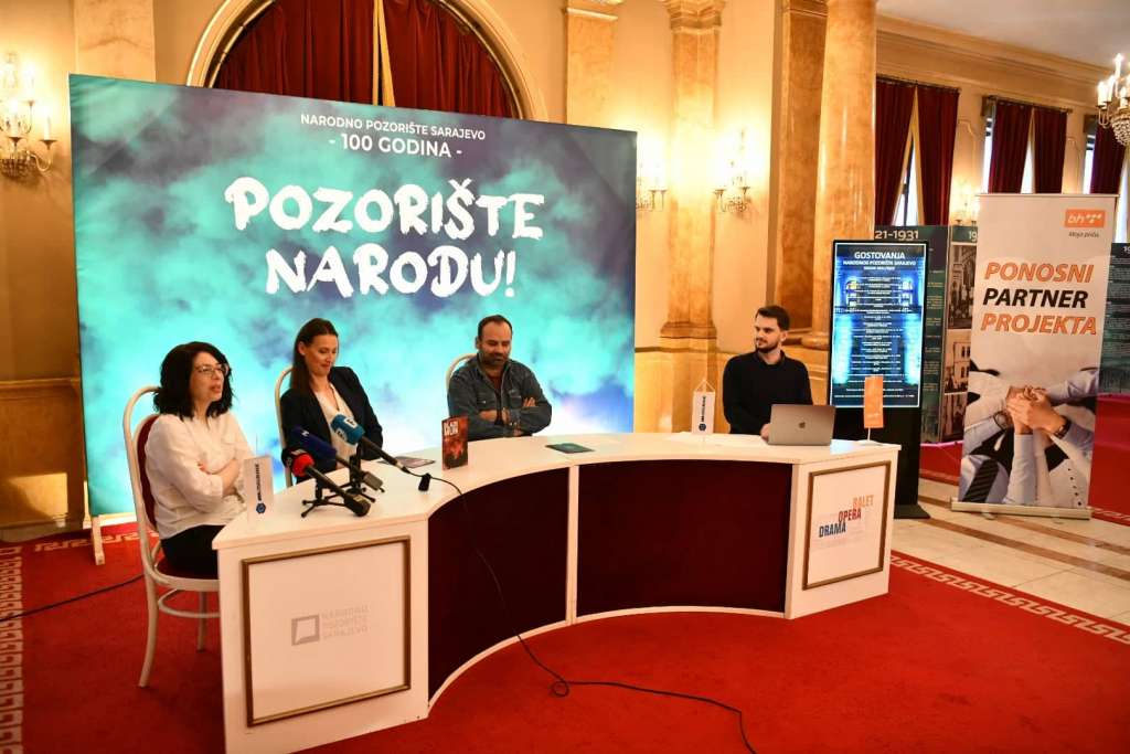 Predstava 'Bladi Mun' na sceni Narodnog pozorišta Sarajevo