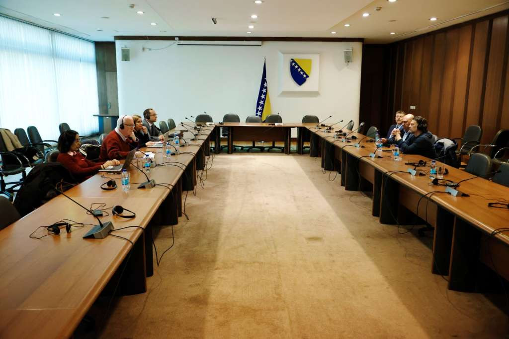 Sastanak Vijeća nacionalnih manjina BiH s ekspertima Evropske povelje o manjinskim jezicima