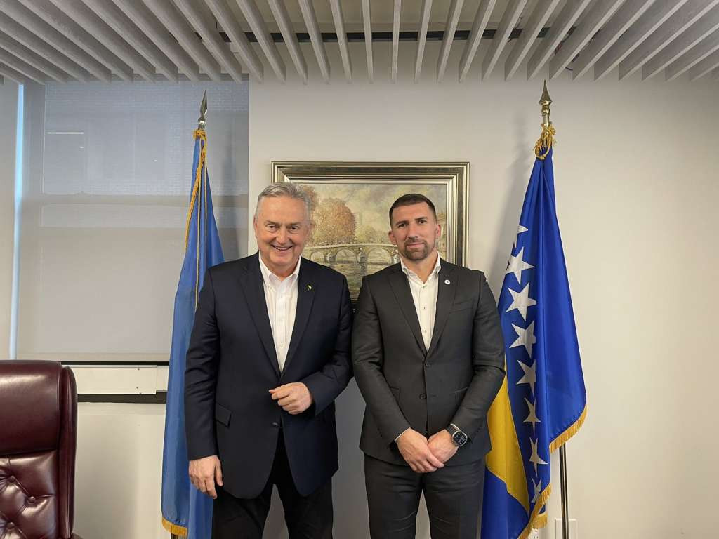 Ministar Delić radnu posjetu New Yorku započeo susretom sa ambasadorom Lagumdžijom