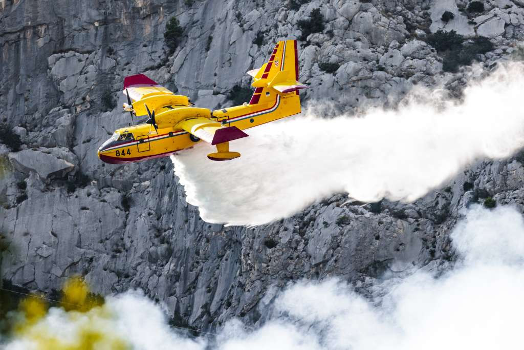 Lokaliziran požar kod Škabrnje