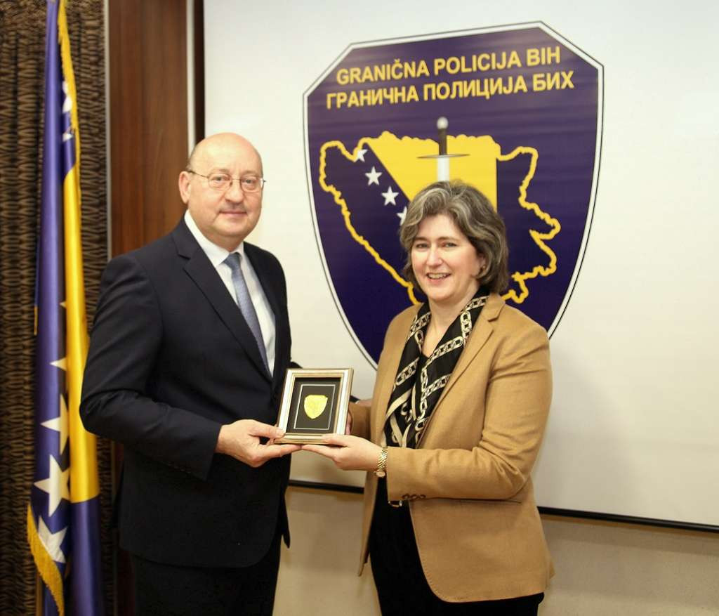 Dogovoreno dodatno unaprjeđenje suradnje Granične policije i Veleposlanstva SAD-a u BiH
