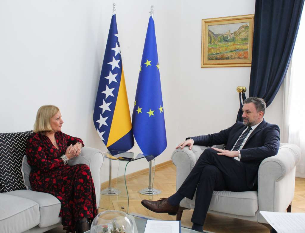 Konaković i Carisio o jačanju bilateralnih odnosa BiH i Brazila