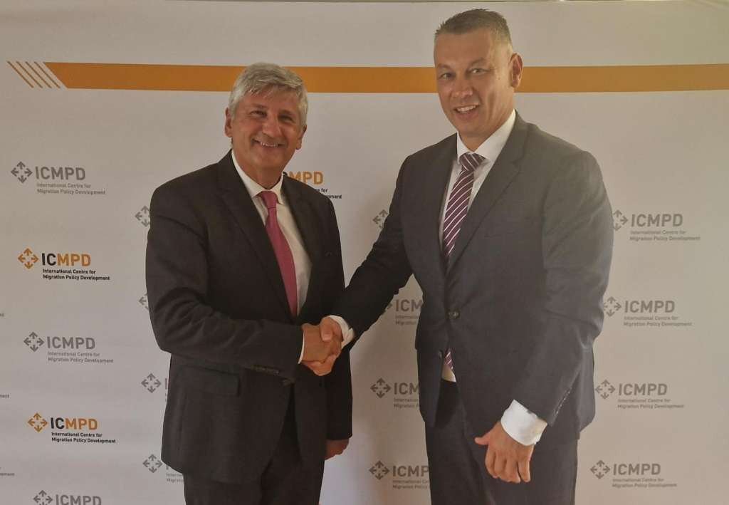 Nešić razgovarao s direktorom Međunarodnog centra za migracijsku politiku o nastavku saradnje