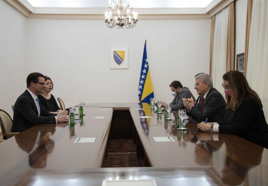 Džaferović zahvalio Fondaciji 'Konrad Adenauer' na podršci BiH