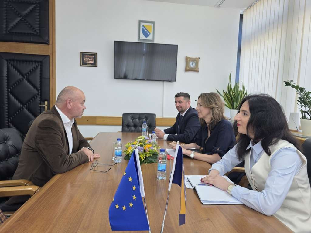 Bošnjak razgovarala s ravnateljem Matice hrvatske Sarajevo - Jačanje kulturnog identiteta