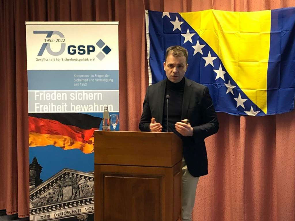 Makarević na tribini u Njemačkoj govorio o geostrateškom trenutku BiH u svjetlu dešavanja u Ukrajini