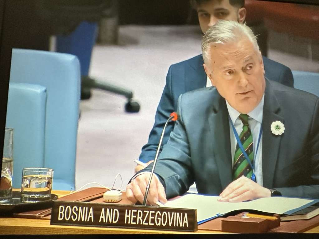 Lagumdžija u UN-u: Negiranje zločina i slavljenje zločinaca moraju prestati