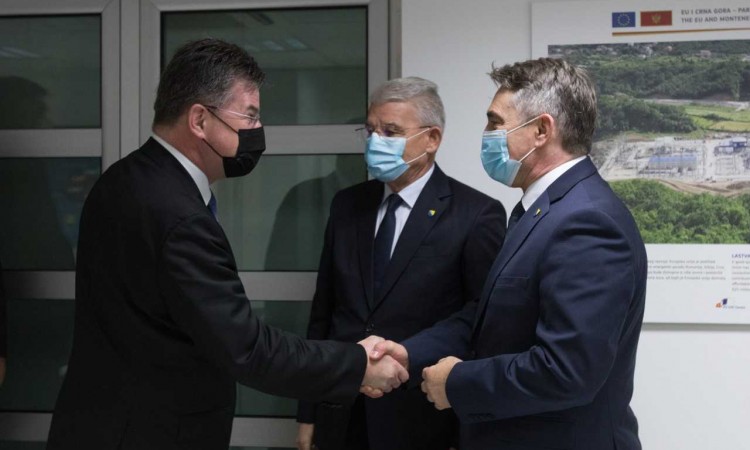 Komšić i Džaferović s Lajčakom o sigurnosnoj i političkoj krizi u BiH