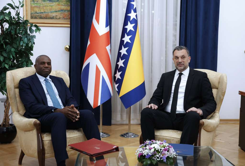 Konaković i Lammy u Sarajevu osudili Dodikove secesionističke poteze