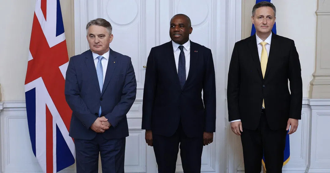 Britanski šef diplomatije u Predsjedništvu BiH - prioriteti BiH su stabilnost i evropski put