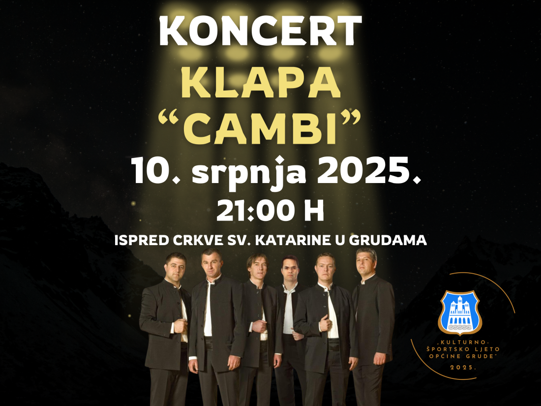 Koncert Klape "Cambi" u Grudama