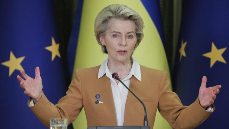 Von der Leyen u Kijevu