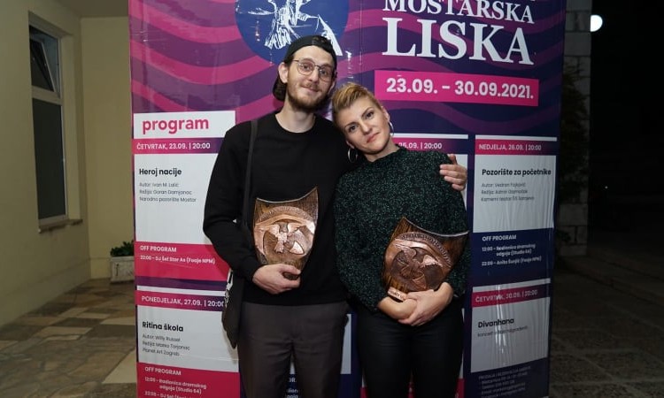 Mostarska liska 2021: Male liske Jeleni Kordić Kuret i Draženu Pavloviću